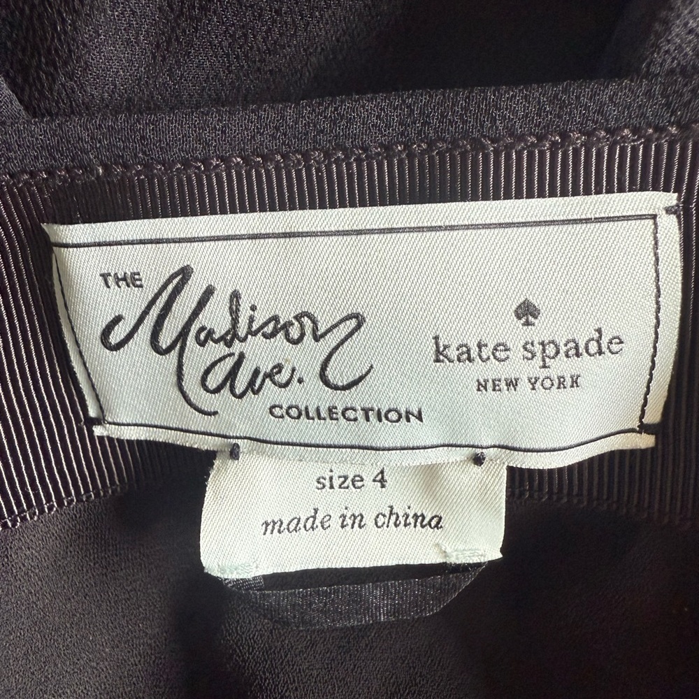 Kate Spade Madison Ave Collection Floral Embroidered Skirt Rare​​ - Picture 3 of 4